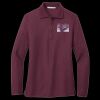 Women's Silk Touch Long Sleeve Polo Thumbnail