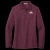 Women's Silk Touch Long Sleeve Polo Thumbnail
