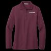 Women's Silk Touch Long Sleeve Polo Thumbnail