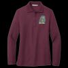 Women's Silk Touch Long Sleeve Polo Thumbnail