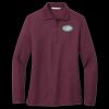 Women's Silk Touch Long Sleeve Polo Thumbnail