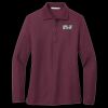 Women's Silk Touch Long Sleeve Polo Thumbnail
