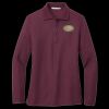 Women's Silk Touch Long Sleeve Polo Thumbnail
