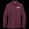 Women's Silk Touch Long Sleeve Polo Thumbnail