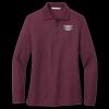 Women's Silk Touch Long Sleeve Polo Thumbnail