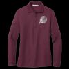 Women's Silk Touch Long Sleeve Polo Thumbnail