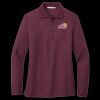 Women's Silk Touch Long Sleeve Polo Thumbnail