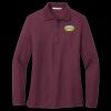 Women's Silk Touch Long Sleeve Polo Thumbnail