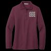 Women's Silk Touch Long Sleeve Polo Thumbnail
