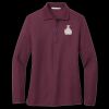 Women's Silk Touch Long Sleeve Polo Thumbnail