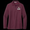 Women's Silk Touch Long Sleeve Polo Thumbnail