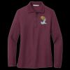 Women's Silk Touch Long Sleeve Polo Thumbnail
