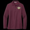 Women's Silk Touch Long Sleeve Polo Thumbnail