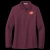 Women's Silk Touch Long Sleeve Polo Thumbnail