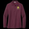 Women's Silk Touch Long Sleeve Polo Thumbnail