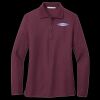 Women's Silk Touch Long Sleeve Polo Thumbnail