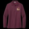 Women's Silk Touch Long Sleeve Polo Thumbnail