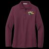 Women's Silk Touch Long Sleeve Polo Thumbnail