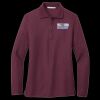 Women's Silk Touch Long Sleeve Polo Thumbnail