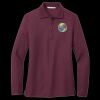 Women's Silk Touch Long Sleeve Polo Thumbnail