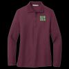 Women's Silk Touch Long Sleeve Polo Thumbnail