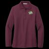 Women's Silk Touch Long Sleeve Polo Thumbnail