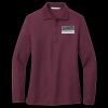 Women's Silk Touch Long Sleeve Polo Thumbnail