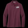 Women's Silk Touch Long Sleeve Polo Thumbnail