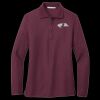 Women's Silk Touch Long Sleeve Polo Thumbnail