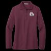 Women's Silk Touch Long Sleeve Polo Thumbnail