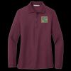 Women's Silk Touch Long Sleeve Polo Thumbnail