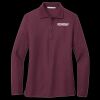 Women's Silk Touch Long Sleeve Polo Thumbnail