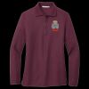 Women's Silk Touch Long Sleeve Polo Thumbnail