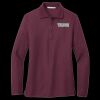 Women's Silk Touch Long Sleeve Polo Thumbnail