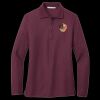 Women's Silk Touch Long Sleeve Polo Thumbnail