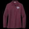 Women's Silk Touch Long Sleeve Polo Thumbnail