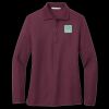 Women's Silk Touch Long Sleeve Polo Thumbnail