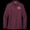 Women's Silk Touch Long Sleeve Polo Thumbnail