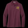 Women's Silk Touch Long Sleeve Polo Thumbnail