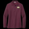 Women's Silk Touch Long Sleeve Polo Thumbnail