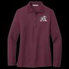 Women's Silk Touch Long Sleeve Polo Thumbnail