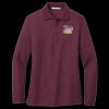 Women's Silk Touch Long Sleeve Polo Thumbnail