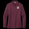 Women's Silk Touch Long Sleeve Polo Thumbnail