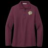 Women's Silk Touch Long Sleeve Polo Thumbnail