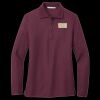 Women's Silk Touch Long Sleeve Polo Thumbnail