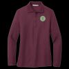 Women's Silk Touch Long Sleeve Polo Thumbnail