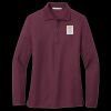 Women's Silk Touch Long Sleeve Polo Thumbnail