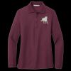 Women's Silk Touch Long Sleeve Polo Thumbnail