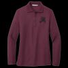 Women's Silk Touch Long Sleeve Polo Thumbnail