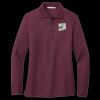 Women's Silk Touch Long Sleeve Polo Thumbnail